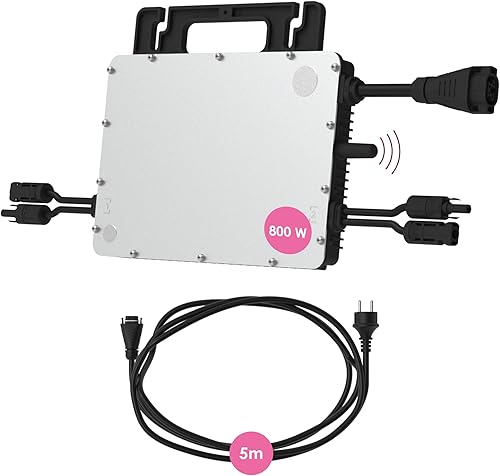 Marstek 800W Mikrowechselrichter Balkonkraftwerk WLAN Monitoring App