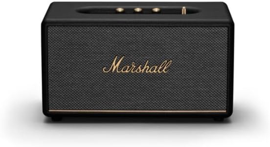 Marshall Stanmore III Bluetooth-Lautsprecher – Schwarz