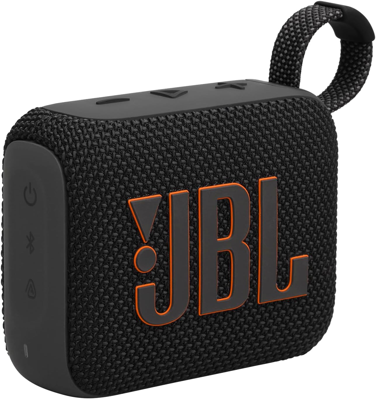 JBL Go 4 - Schwarz – Tragbare Bluetooth-Lautsprecher-Box mit JBL Pro Sound, tiefem Bass und Playtime-Boost-Funktion – Wasserfest und staubfest – 7 h L