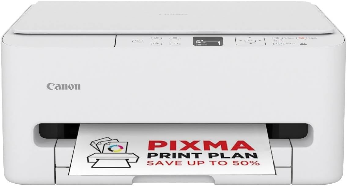 Canon PIXMA TS4150I -WLAN-Multifunktionsdrucker mit Papierkassette und Frontbedienung &amp; Duplexdruck | Kabelloses Drucken vom Smartphone leicht gem