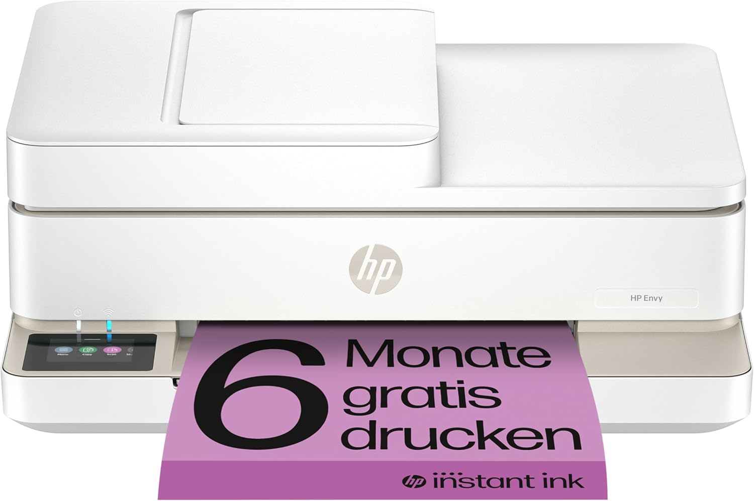 HP Envy 6520e, Multifunktionsdrucker, 6 Monate gratis drucken Instant Ink inklusive, Drucken, Kopieren, Scannen, Mobiler Faxversand, Wi-Fi, Automatisc