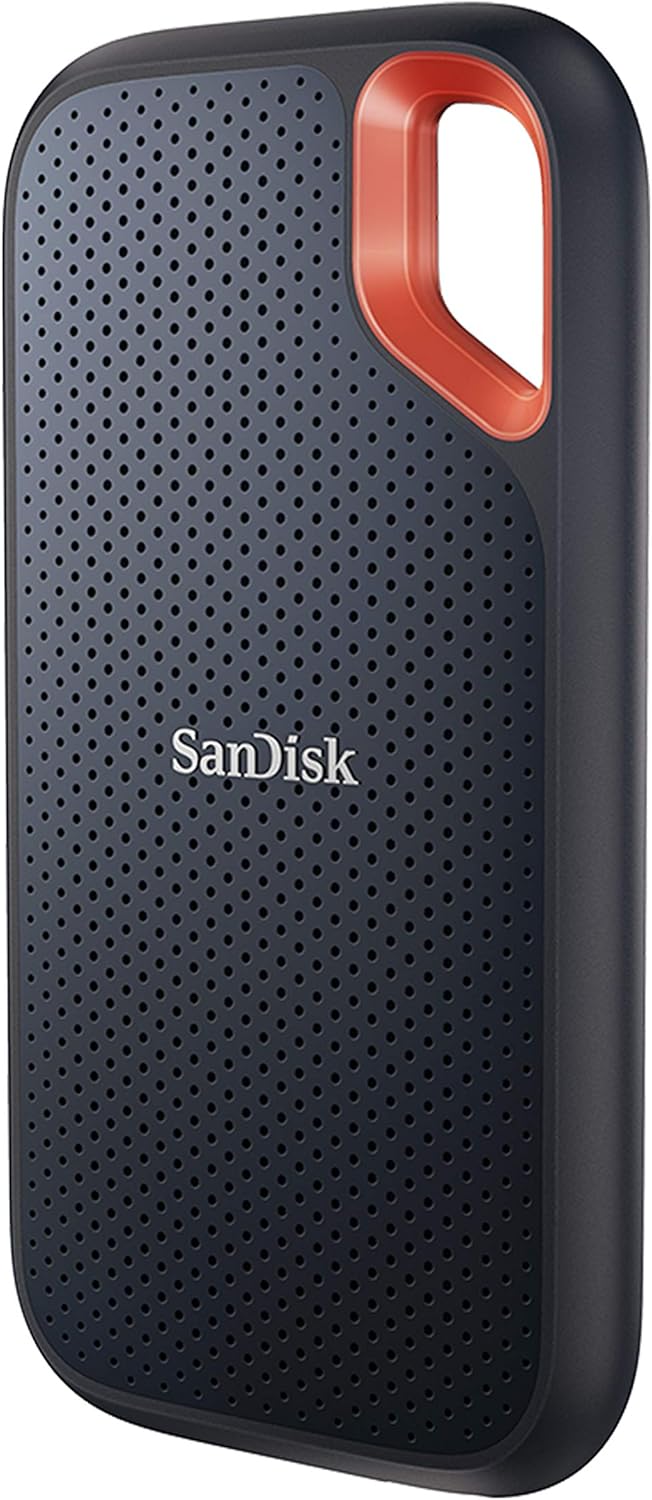 SANDISK Extreme Portable SSD 2 TB (tragbare NVMe SSD, USB-C, bis zu 1.050 MB/s L