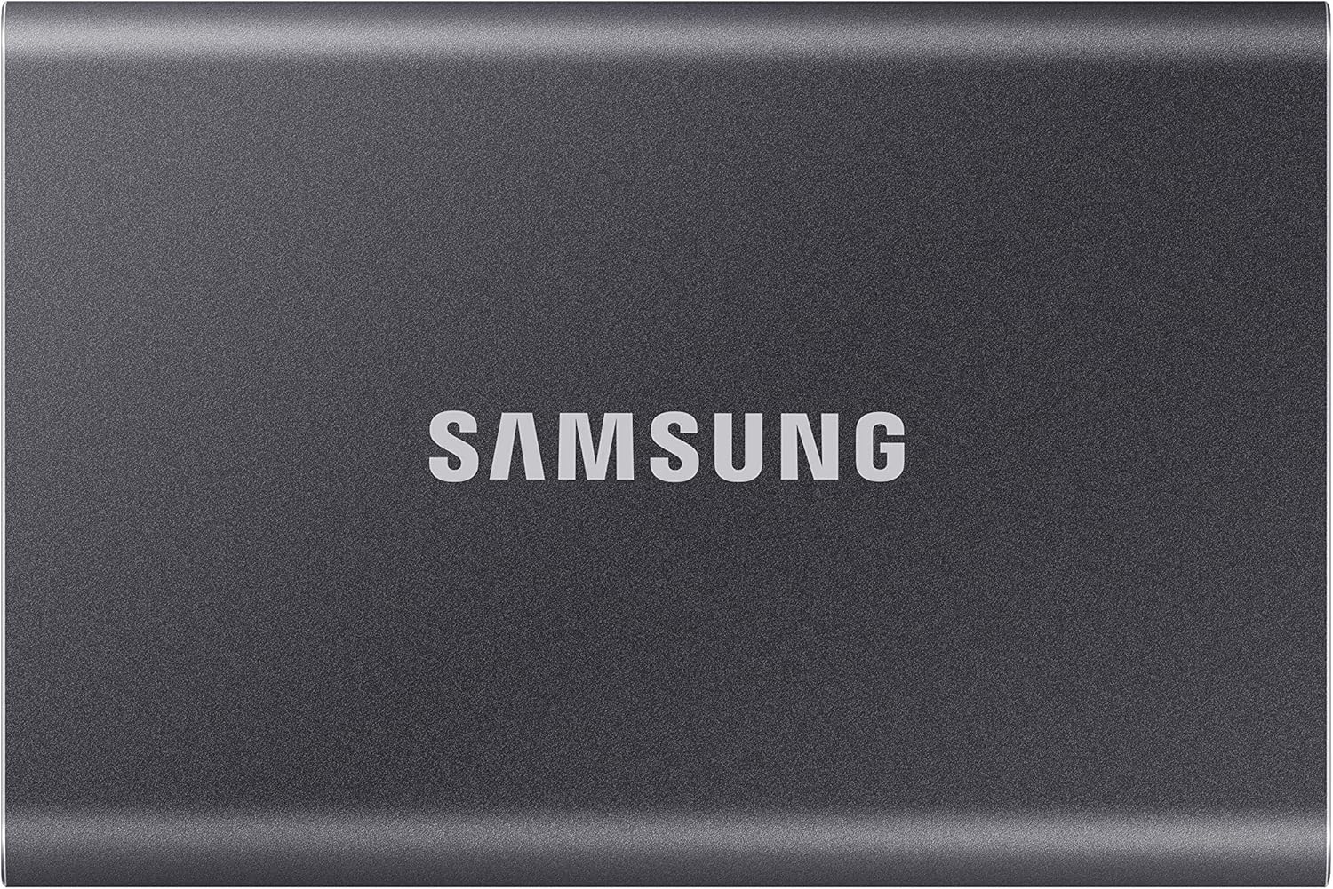 Samsung Portable SSD T7, SSD 1 TB, USB 3.2 Gen.2, 1.050 MB/s Lesen, 1.000 MB/s S