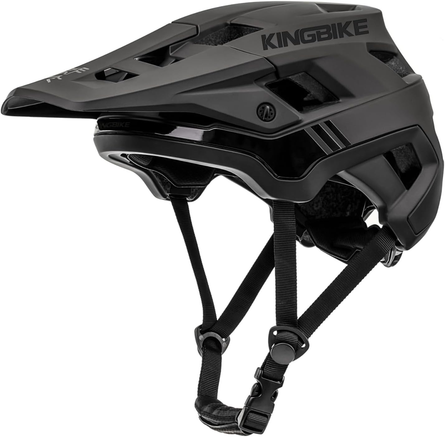 Fahrradhelm Mountainbike Helm Visier Abnehmbar MTB Helme für Herren Damen Erwach