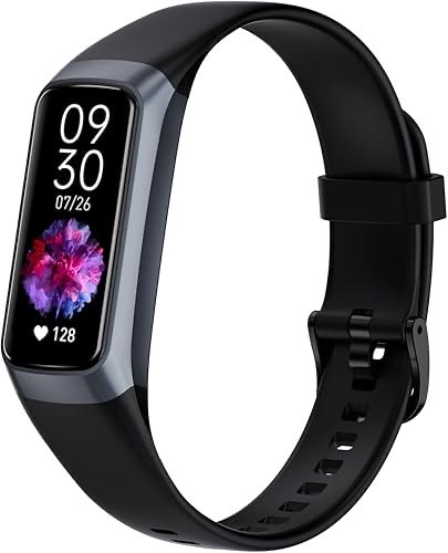Fitness Tracker Smartwatch Herren Damen,24H Herzfrequenz- & Schlaftracking,Blutsauerstoff-Tracking, 20+ Sportmodi,1,1" A