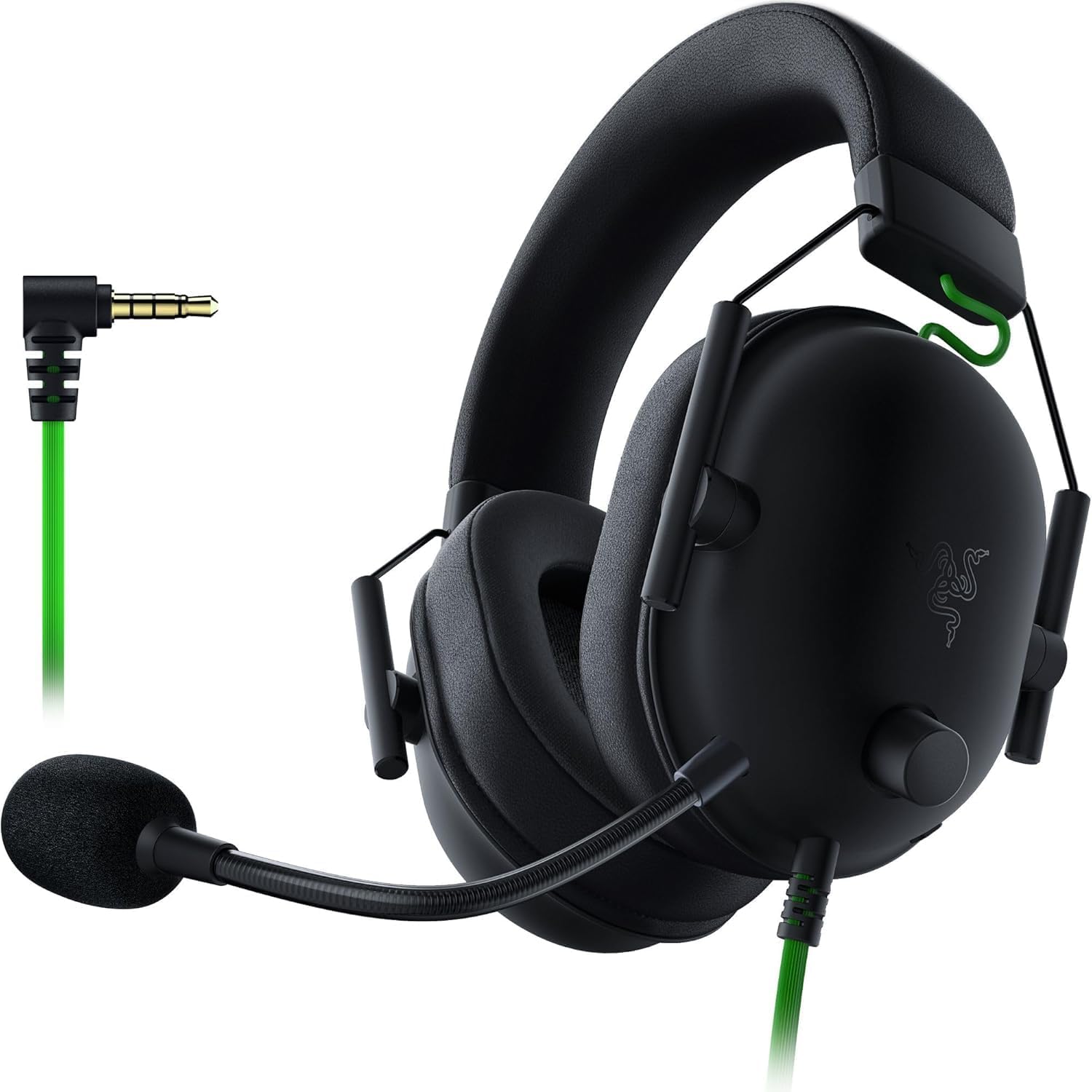 Razer BlackShark V2 X - Premium Esports Gaming Headset (Kabelgebundene Kopfhörer mit 50mm-Treiber, Rauschunterdrückung für PC, Mac, PS4, Xbox One &amp