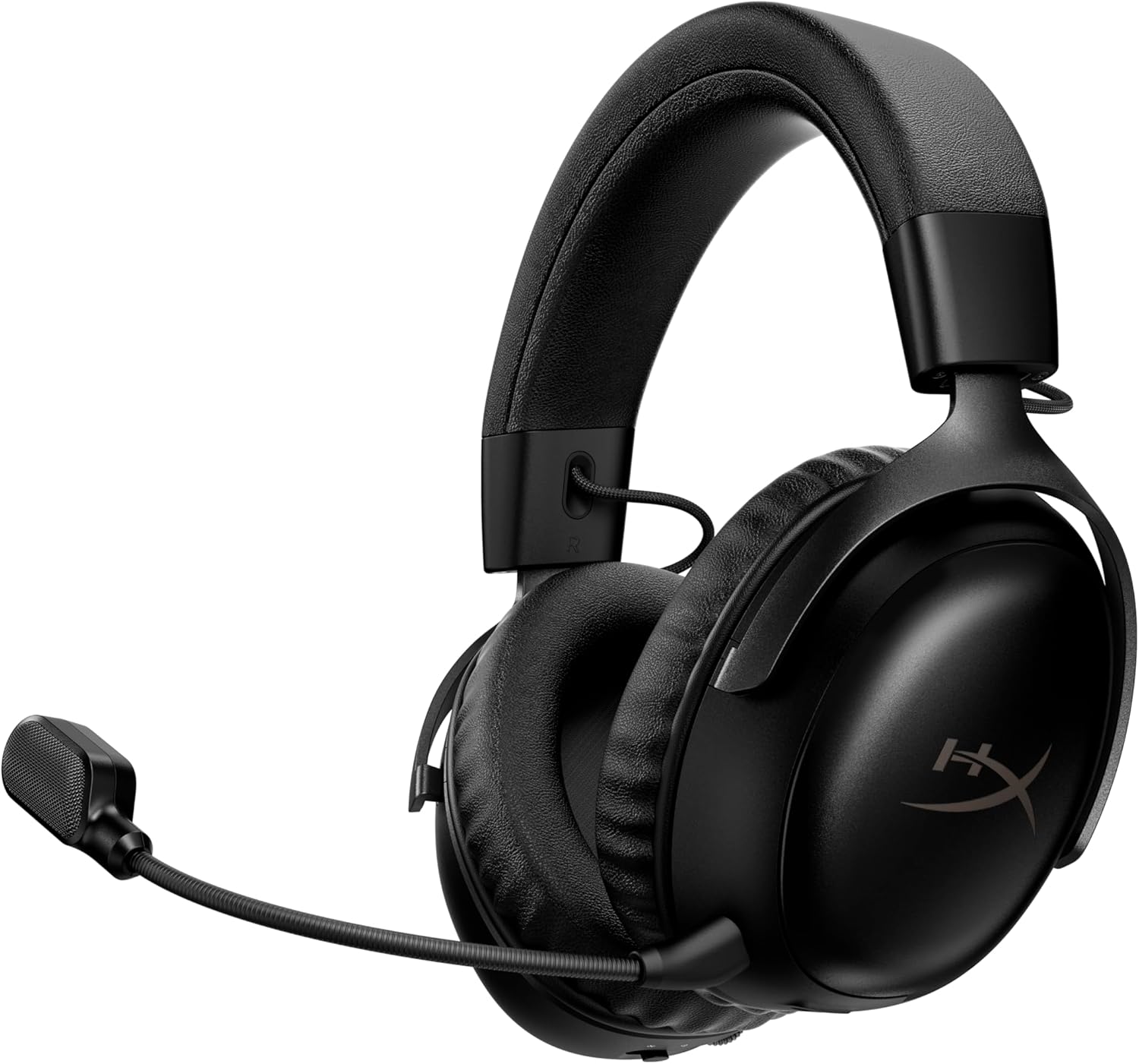 HyperX Cloud III S – Kabelloses Gaming-Headset, Multiplattform, 2,4 GHz, Bluetooth, Akkulaufzeit bis zu 120 Stunden, 2,4 GHz, 53-mm-Neigungstreiber, 1