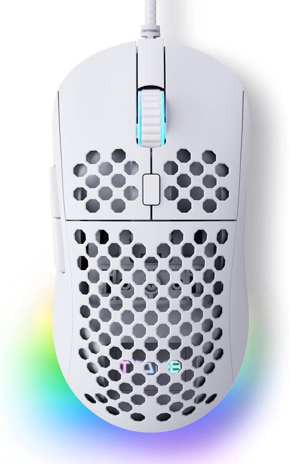 TMKB M1se Gaming Maus, USB, mit 12800 DPI Optischer Sensor,6 Programmierbare Tas