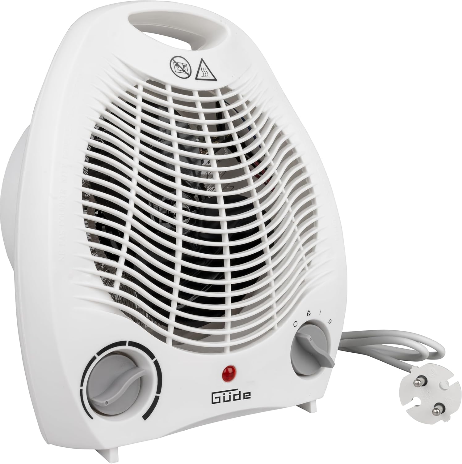 Güde 85175 Heizlüfter GH 2000 (2000 W Heizleistung, 2 Stufen (1000/2000 W), Vent