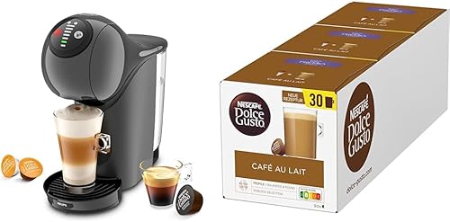 NESCAFÉ DOLCE GUSTO Krups KP243B Genio S Plus Kaffeemaschine, 15 Bar, ultra-kompakt