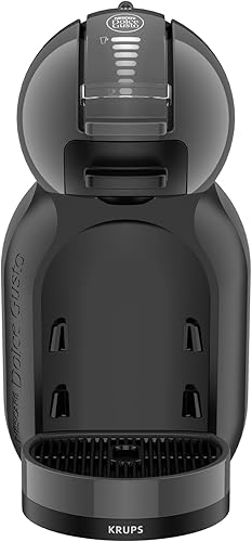 NESCAFÉ DOLCE GUSTO Krups Mini Me KP1238 Kaffeemaschine für Espresso und andere Kapselgetränke, automatisch, Schwarz/Anthrazit