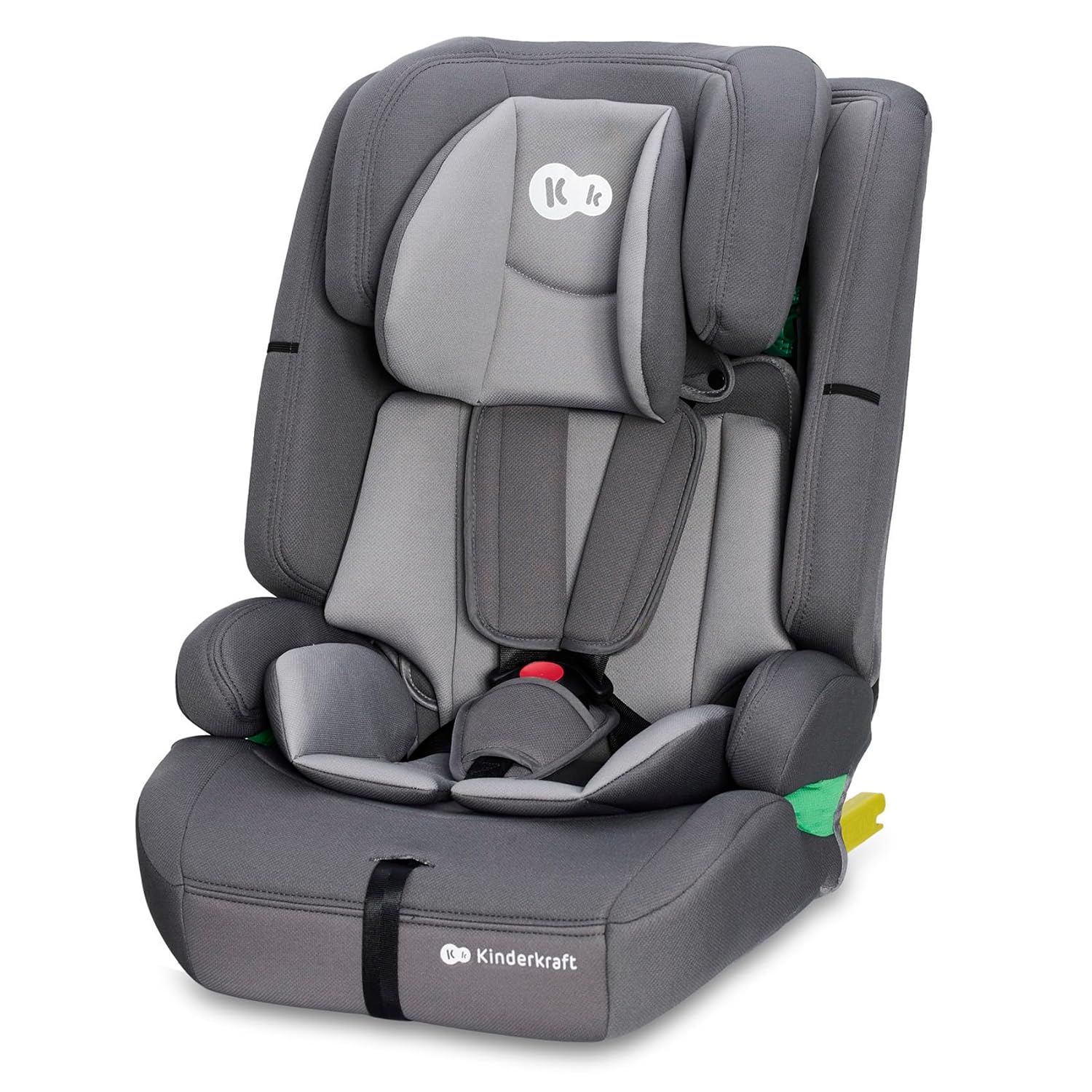 Kinderkraft SAFETY FIX 2 I-SIZE 76-150 cm Kindersitz 9-36 kg, Kinderautositze mit isofix, Einstellung der Kopfstütze, spezielle Sicherheitssysteme, 5 