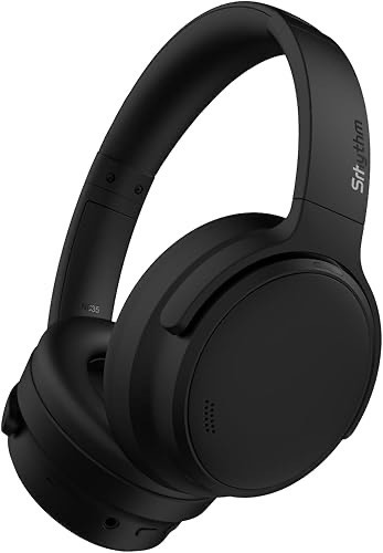 Srhythm NiceComfort 35 (2. Generation) Hybrid-Kopfhörer mit Geräuschunterdrückung, Bluetooth 6.0, 5 Mikrofone mit ENC, T