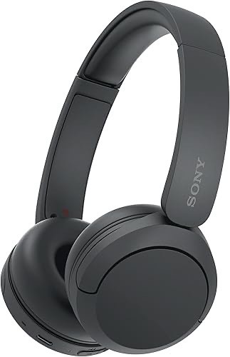 Sony WH-CH520 Kabellose Bluetooth-Kopfhörer - bis zu 50 Stunden Akkulaufzeit mit Schnellladefunktion, On-Ear-Modell - Sc