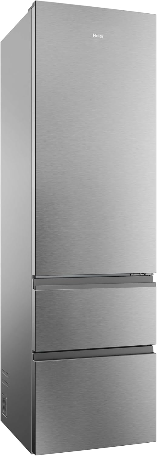 Haier Kühl-Gefrierkombination 3D 60 SERIES 3 PRO HTR3620CNMG I 2,05 m, No Frost I Energieeffizienzklasse C I Kühlschrank mit Gefrierfach freistehend, 