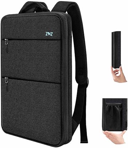 ZINZ 13 14 15 16 Zoll Schlank und Erweiterbar Laptop Rucksack Wasserdicht Notebook Tasche für Männer und Frauen