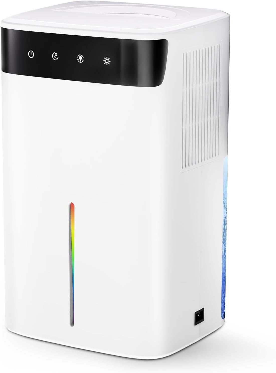 Luftentfeuchter Elektrisch 2600ML, Reduzierte Nachttöne & Farblicht mit Abta