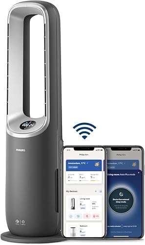 Philips Air Performer 3-in-1: Luftreiniger, Heiz- und KŸhlgeblŠse - Reinigt 70 m?, Entfernt 99,97% der Allergene und Sch