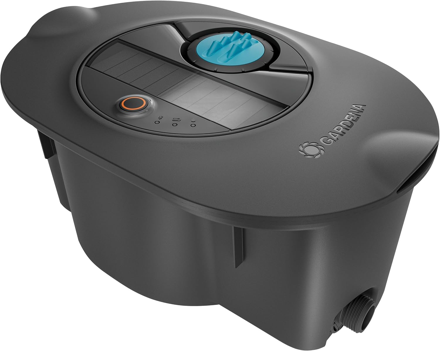 Gardena AquaPrecise, Pipeline Bewässerungssystem für Rasenflächen bis zu 320 m²: solarbetrieben, gleichmäßige Wasserverteilung, für jede Gartenform, B