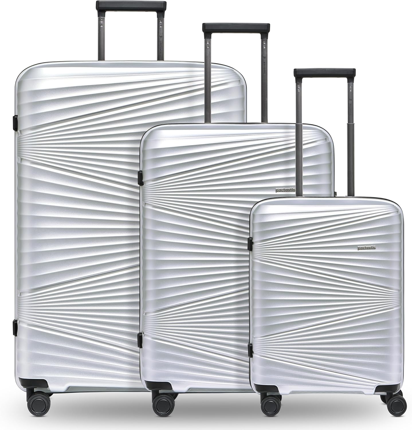 Ultra leicht Hartschalen Koffer-Set 3-teilig | Robustes Polypropylen Material | 