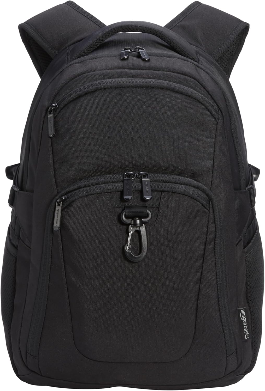 Amazon Basics Travel Laptop Backpack for 15.6 inch Laptop, Black