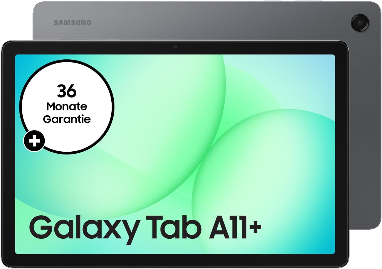 Samsung Galaxy Tab A11+, AI Tablet, 11 Zoll Display, 90 Hz Bildwiederholrate, 128 GB Speicher, 6 GB RAM, Android, Dolby Atmos Quad-Lautsprecher, Gray,