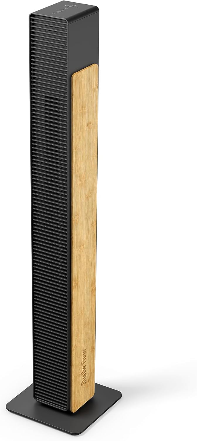 Stadler Form leiser Ventilator Nick, Turmventilator mit Schwenkfunktion, 10 Geschwindigkeitsstufen, Timer, mit Fernbedienung, für Schlafzimmer, Büro, 