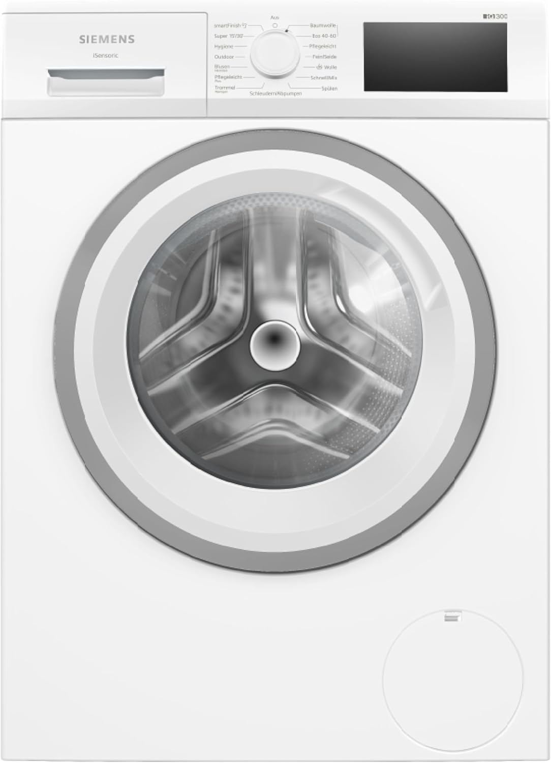 Siemens WM14N12A Waschmaschine iQ300, Frontlader mit 9 kg Fassungsvermögen, 60 c