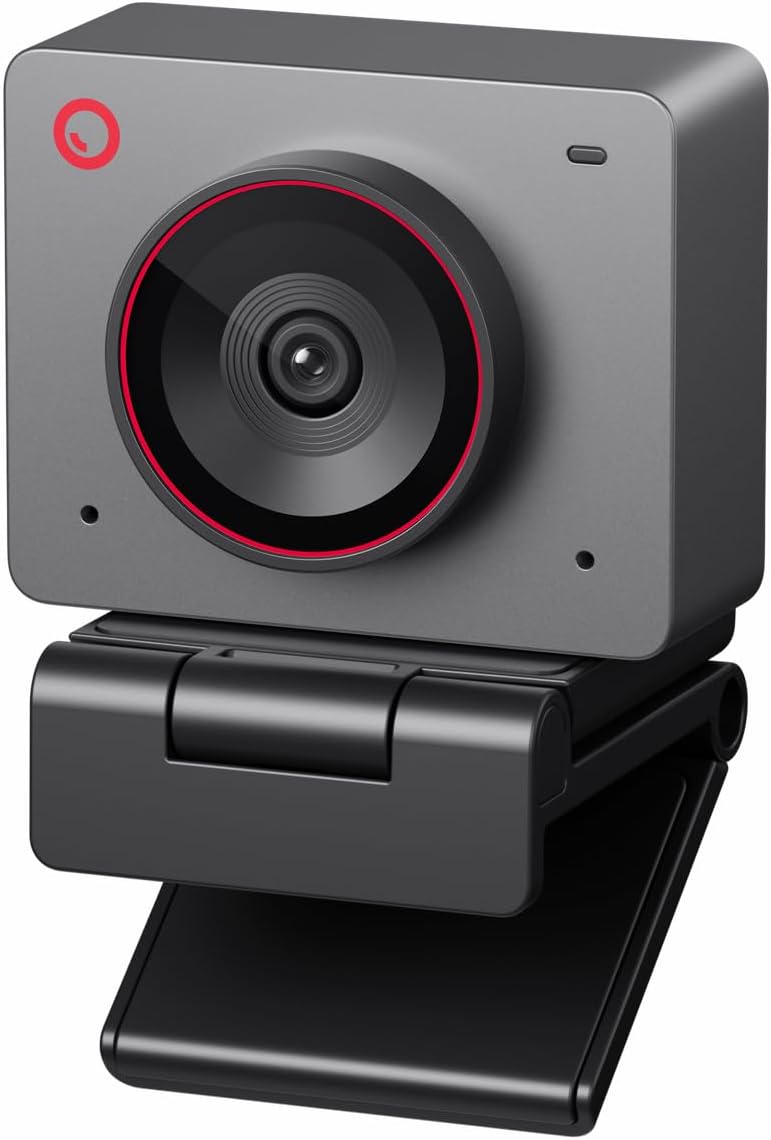 OBSBOT Meet 2-4K Webcam für PC mit 1/2" Sensor, KI Framing& Autofokus, B