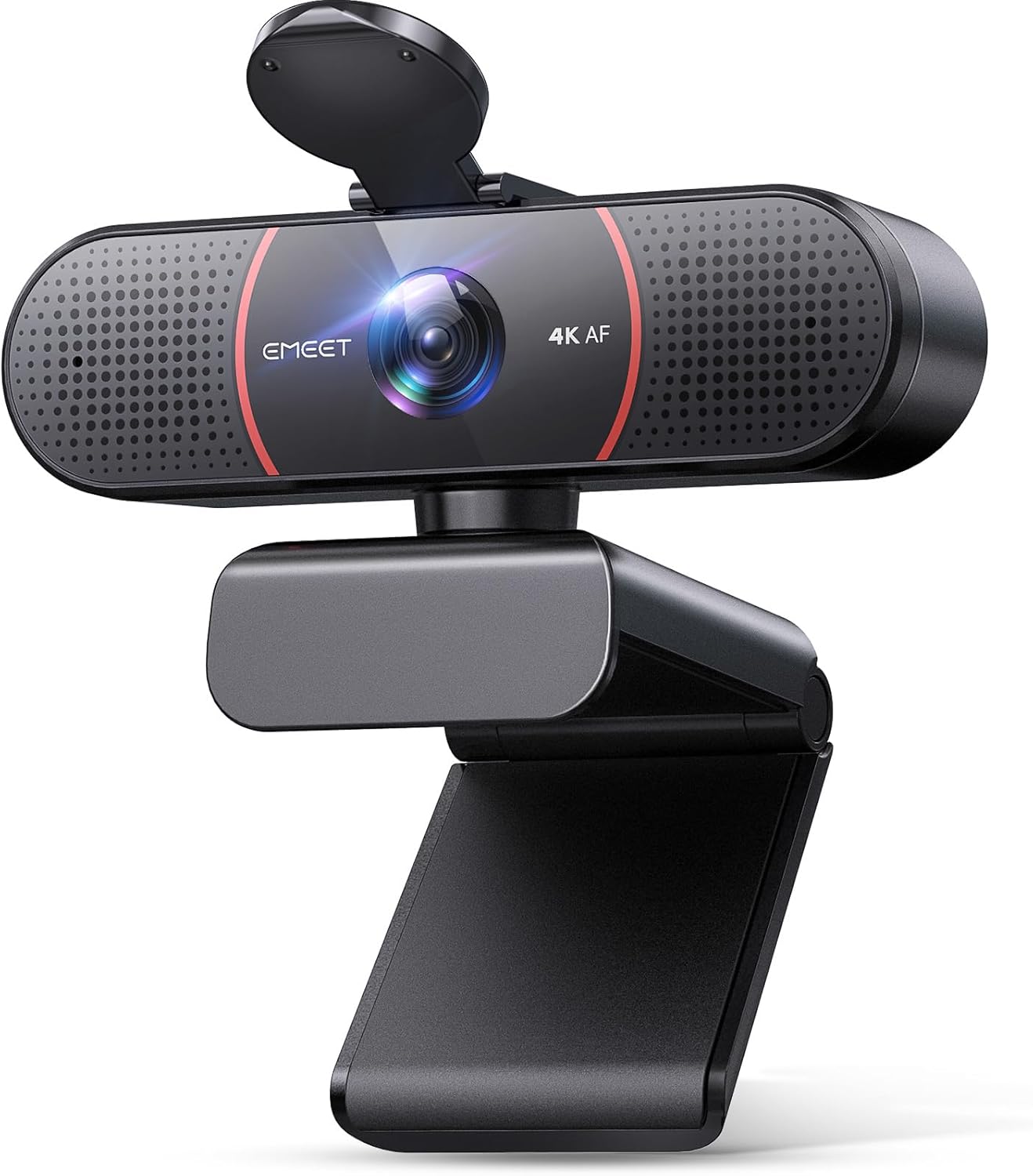 EMEET 4K Webcam für PC, C960 4K UHD Web Cam mit Objektivabdeckung & Dual Mik