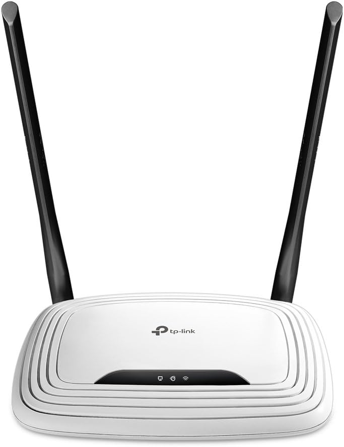TP-Link TL-WR841N N300 WLAN Router, 300Mbit/s-WLAN, Nur 2,4 GHz, unterstützt Keine DSL-Funktion, empfohlen für Wohnungen mit 1-2 Zimmern