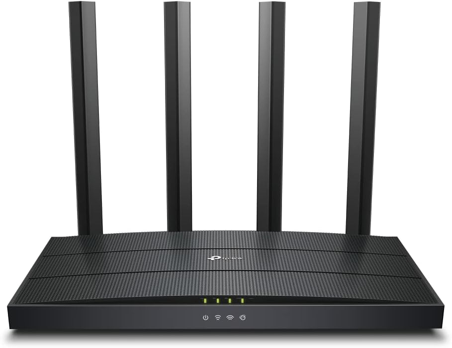TP-Link Archer AX18 Wi-Fi 6 WLAN Router, Dualband AX1500, 4 Gigabit-Ports, WPA3, Kindersicherung, Gast-Netzwerk, keine DSL-Funktion