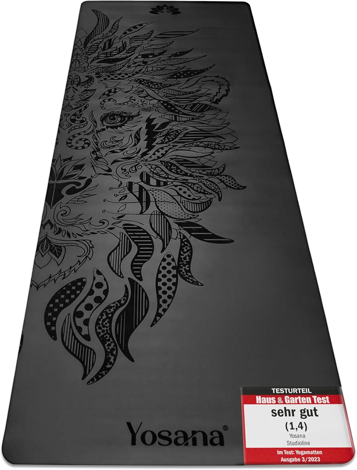 Yogamatte aus Naturkautschuk | extrem rutschfest | ULTRA GRIP Oberfläche aus ECO